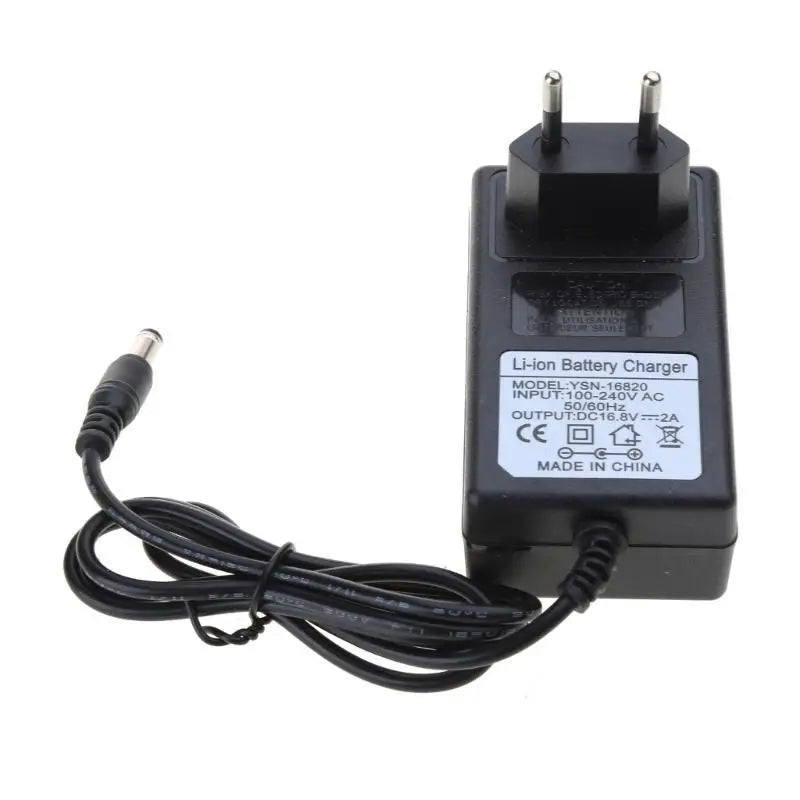 652F Wall AC 110V-245V EU/US Plug for 14.4V 18650 4-String Lithium Batteries Zpaxo