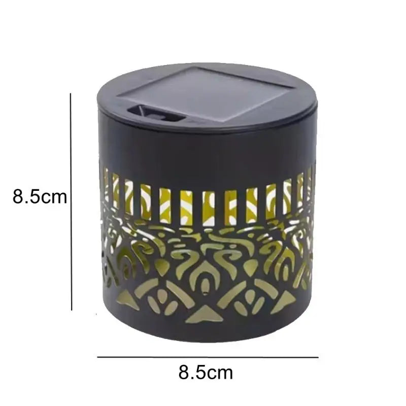 Solar LED Mandala Fence & Wall Light – Outdoor Garden Decor