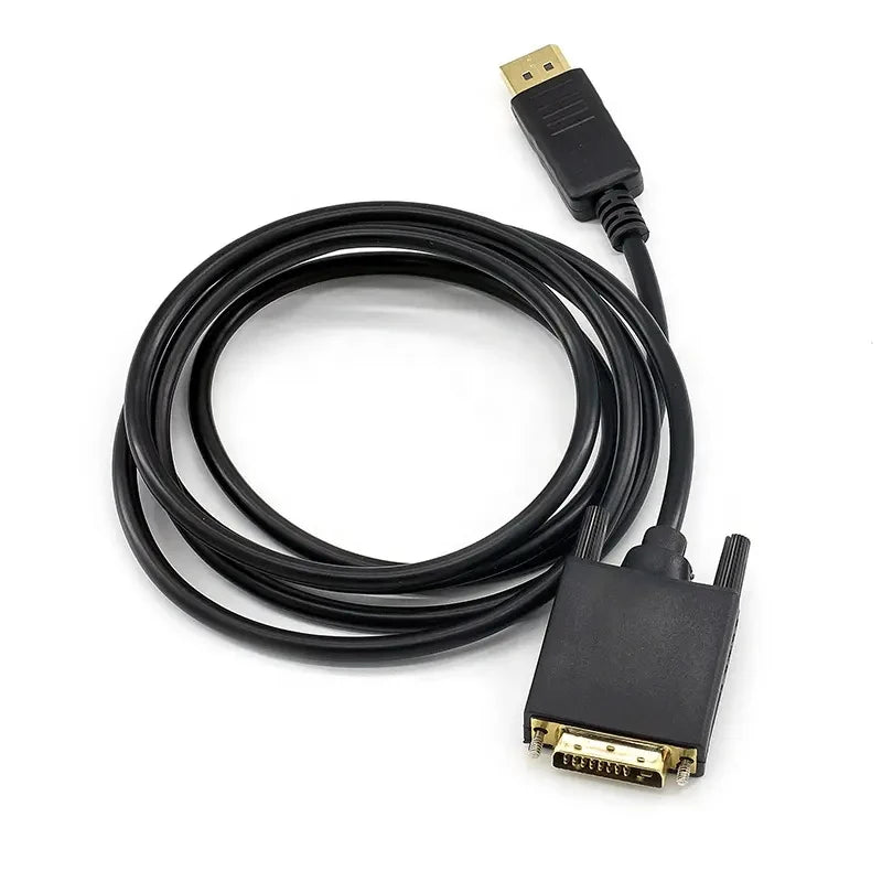 DP DVI 24 1 Cable Adapter Displayport 1080P Conversion Monitor Zpaxo