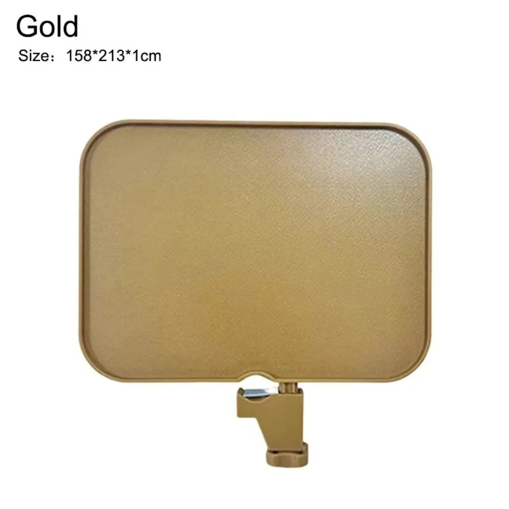 Adjustable Eyelash Tray Holder Plastic Clip-on Makeup Organizer Zpaxo Gold