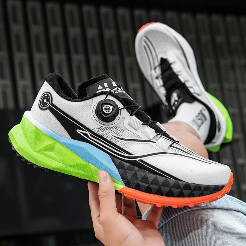 Men's Casual Sneakers Luxury Trainer Shoes Breathable Race Running