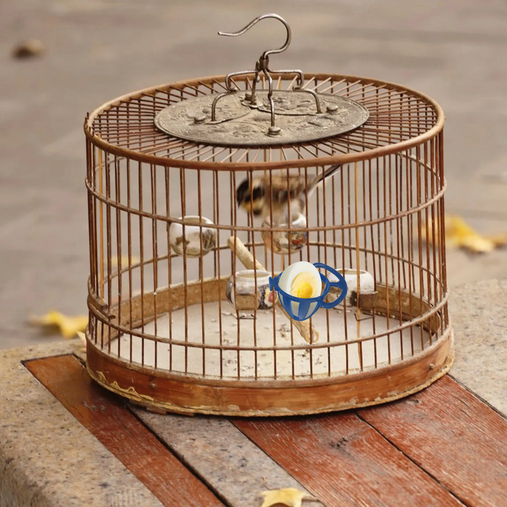 Multi Functional Hanging Bird Feeder Basket Fruits Vegetables Eggs