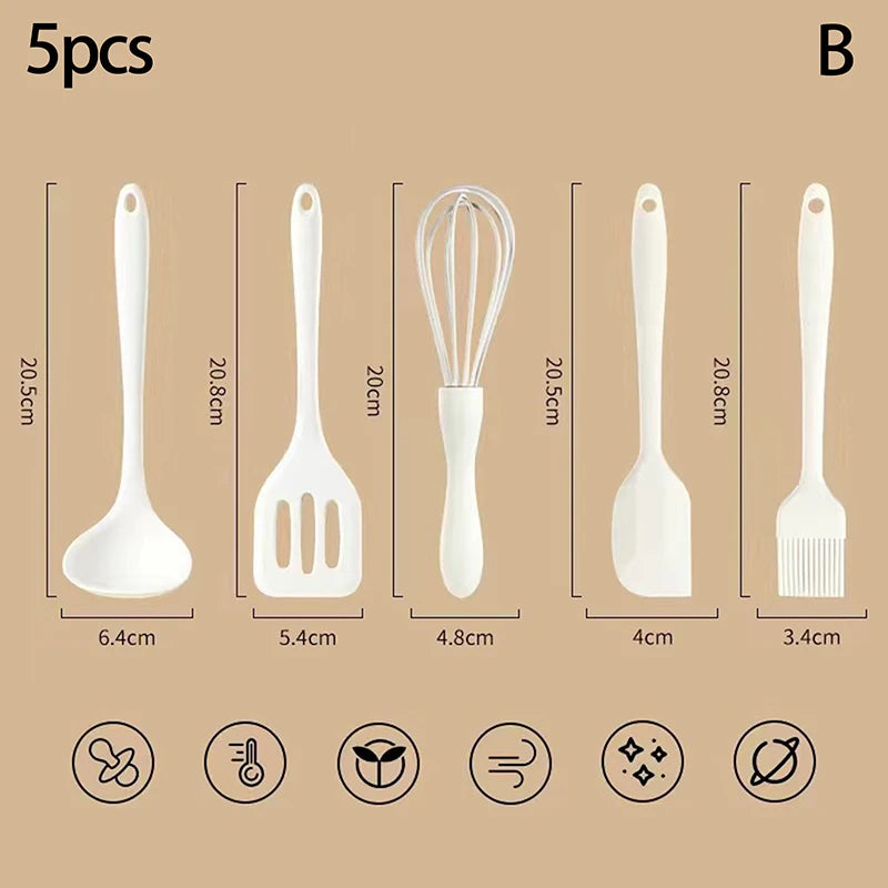 3 4 Silicone Baking Cake Cream Spatula Scraper Kitchen Household Egg Zpaxo B