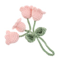 Adorable Knitted Convallaria Flower Pendant Crochet Hanging Ornament