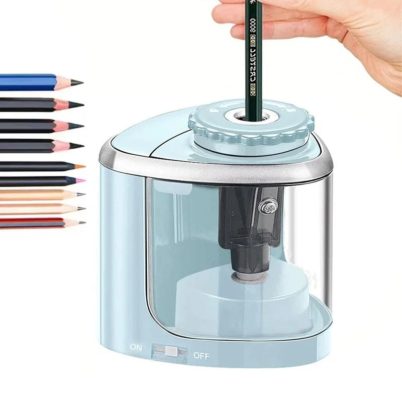Automatic Electric Pencil Sharpener 6- Home Office School Student