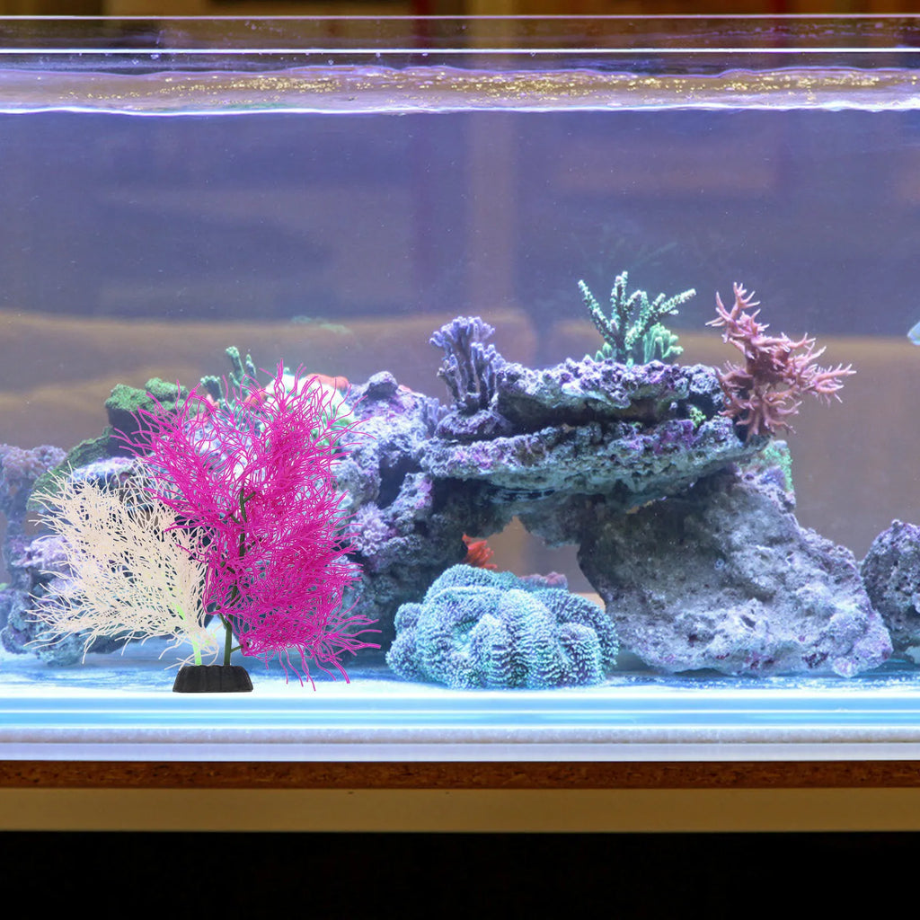 Decorative Tank Plant Aquariums Wear-resistant Artificial Coral