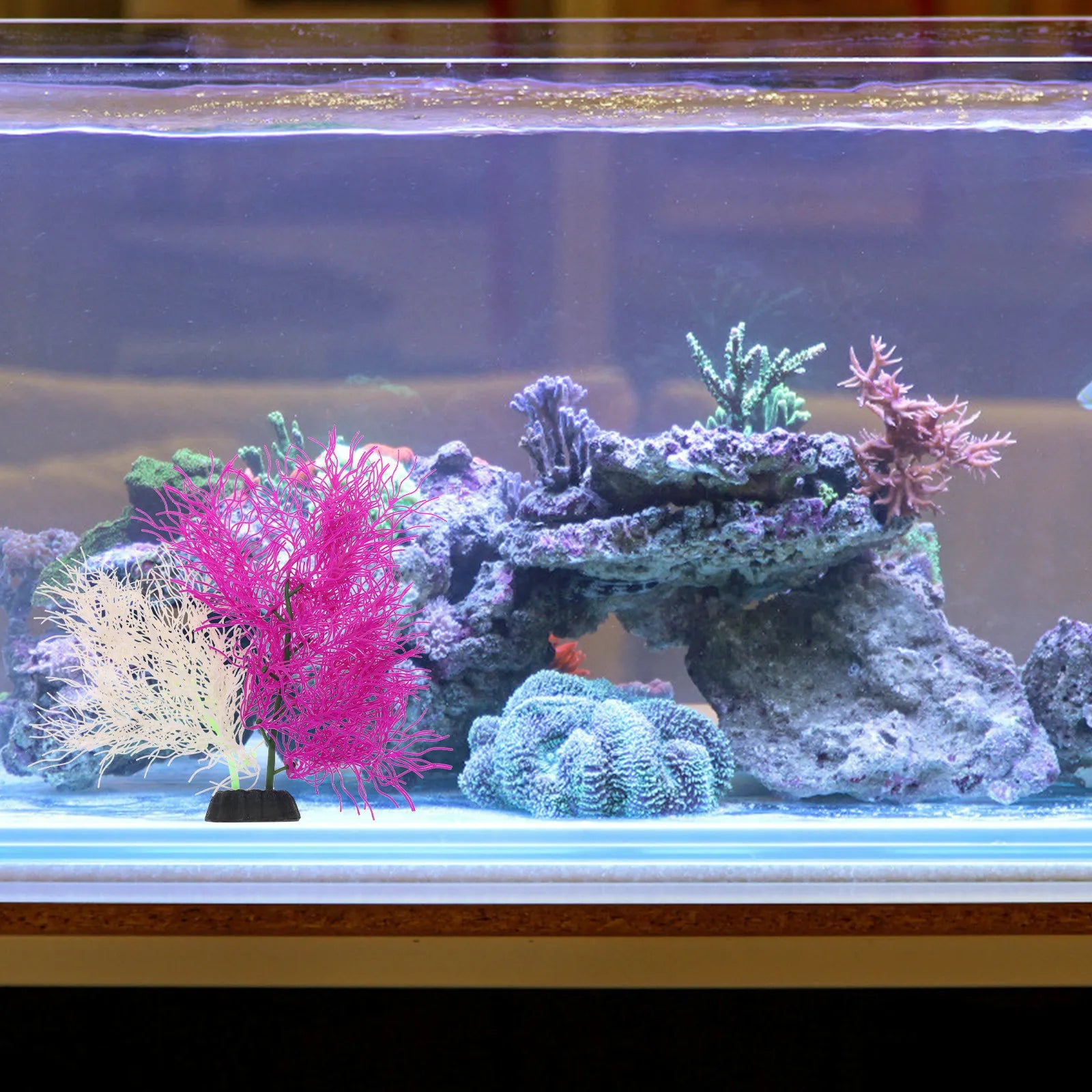 Decorative Tank Plant Aquariums Wear-resistant Artificial Coral