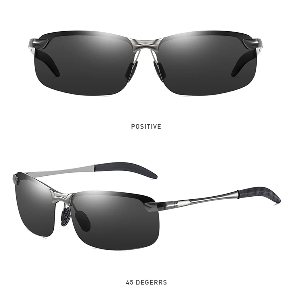 Photochromic Sunglasses Men Polarized Driving Chameleon Glasses Male Zpaxo