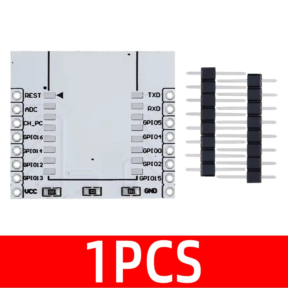 ESP8266 serial WIFI module adapter plate Applies to ESP-07 ESP-08 ESP-12E Zpaxo 1PCS