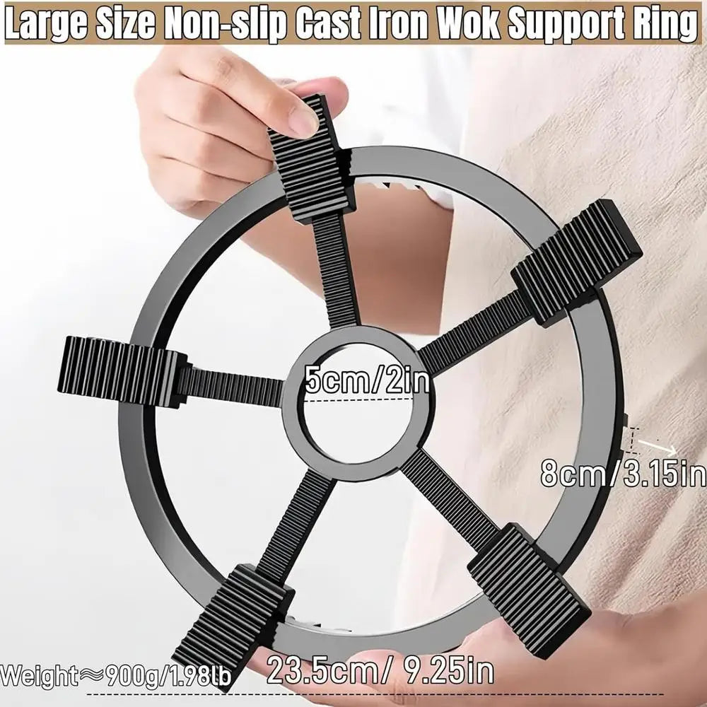 Stove Support Ring Stove Rack with Non Slip Claws Pot Rack for Kitchen Restaurant Cooking Outdoor Camping Daily Meal Party Zpaxo China Mainland A