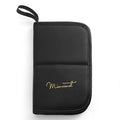 Large PU Makeup Brush Bag – Artist Tool & Pencil Case Makeup Brush Bag Zpaxo Black