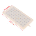 Premium 22X10 ABS Shower Head Intubation Interface 5 10 Hole Spray Zpaxo one size
