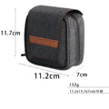 Basic Model Lens Filter Pouch Up Solar Case Camera Storage Wallet ND Zpaxo Dark Grey