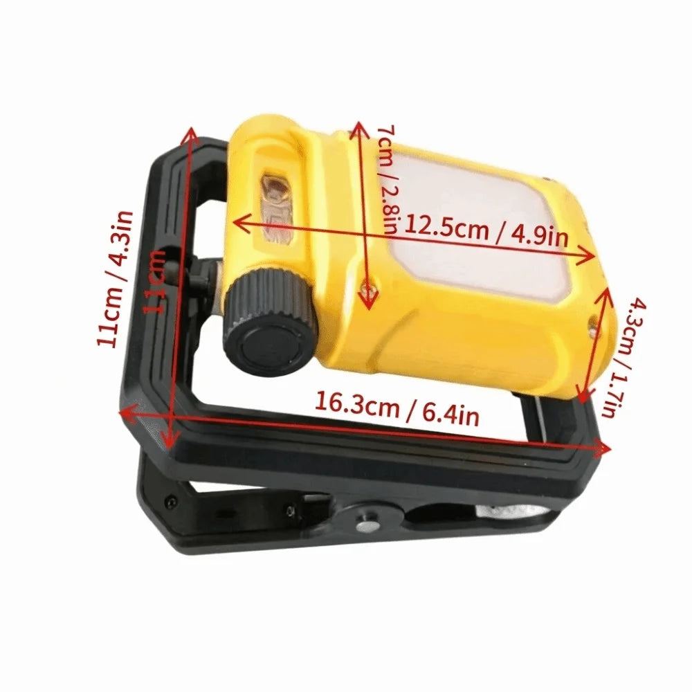 Strong Magnetic Adsorption Telescopic Work Light Red Blue Warning Zpaxo