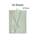 50-Sheet Sage Green Tissue Paper for Gift Wrapping & Bouquets