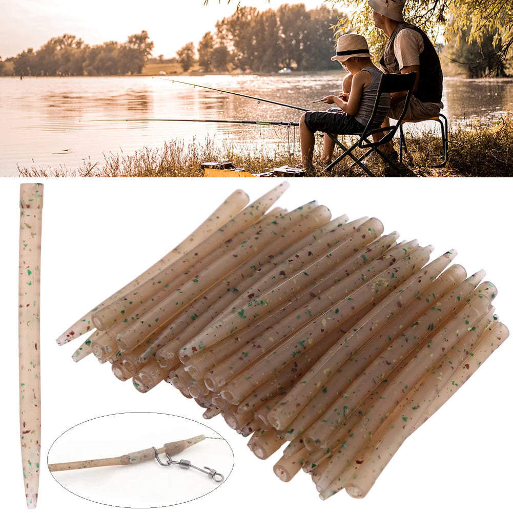 20- Carp Fishing Anti Tangle Sleeves Connect Hook Terminal Tackle