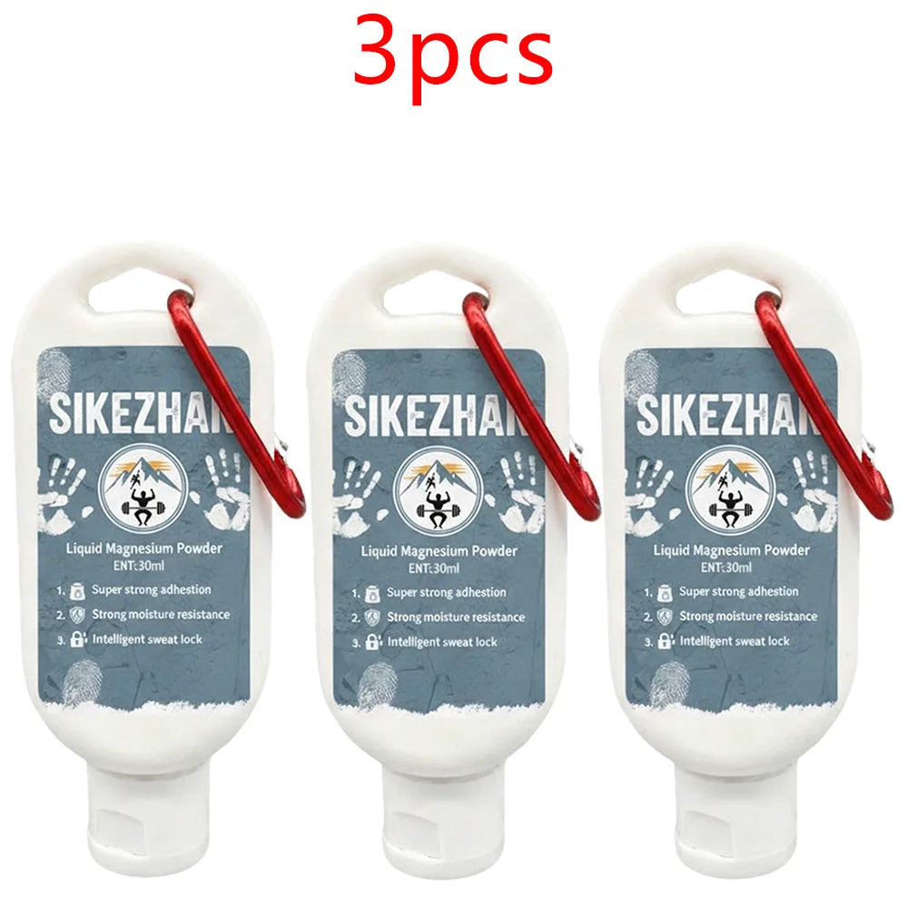 SIKEZHAN Liquid Chalk Non-Slip Magnesium Powder for Rock Climbing Powerlifting Bodybuilding Long Lasting Strong Grip Zpaxo 90ml