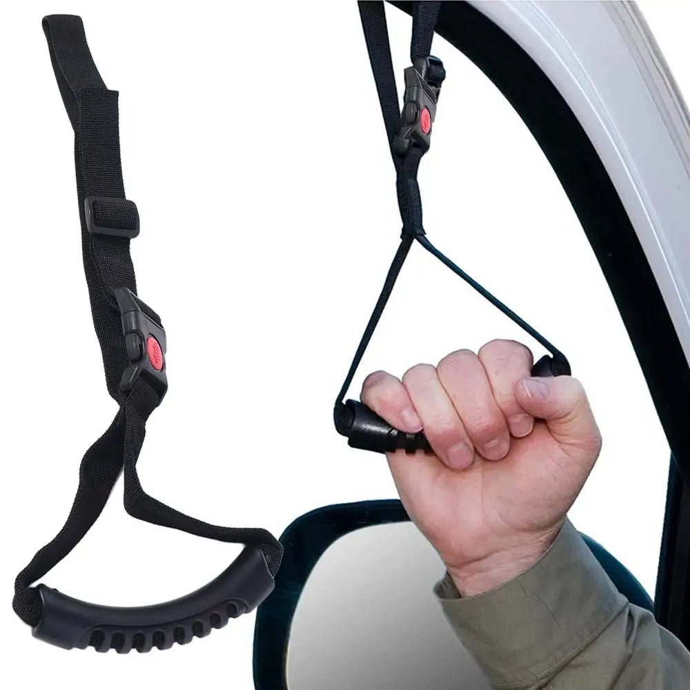 Wear Resistant Car Auxiliary Handle Strap Safety Adjustable Standing Zpaxo