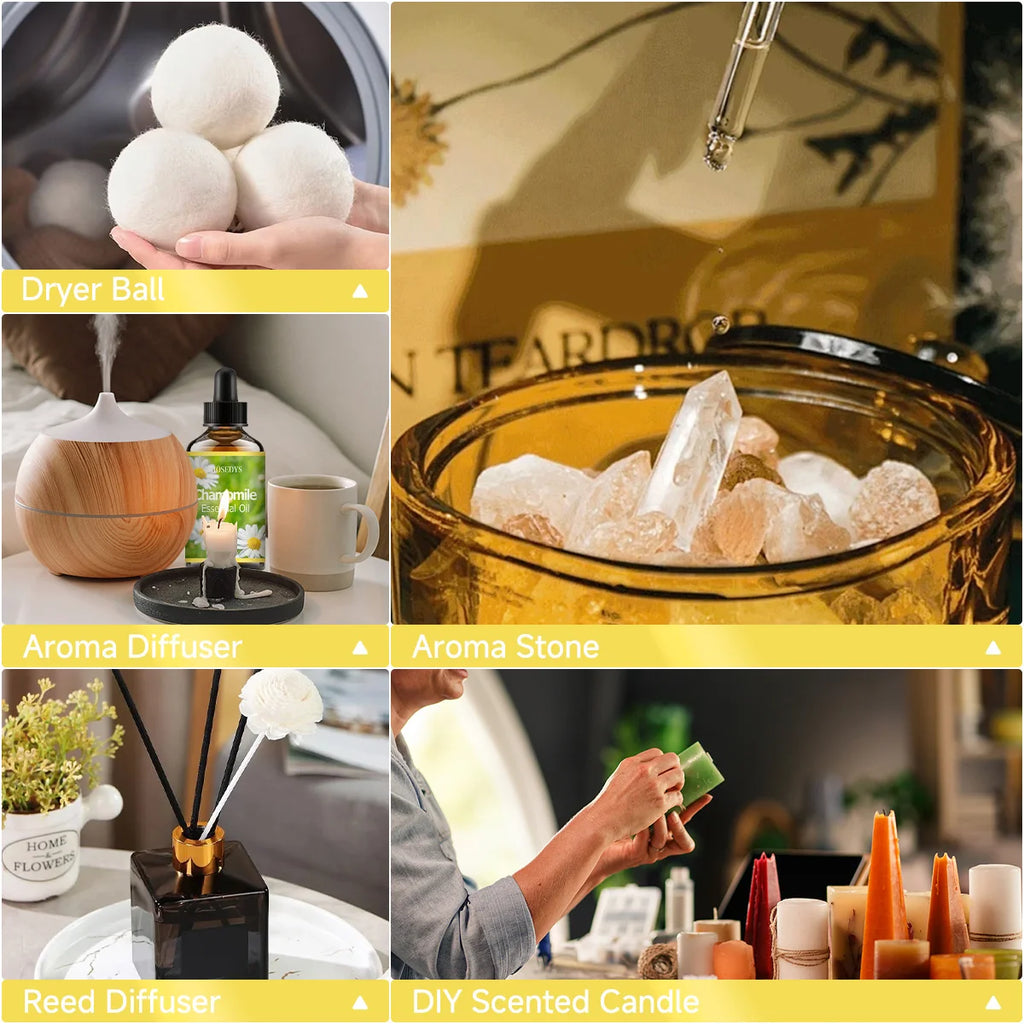 CHAMOMILE Essential Oil Natural Fragrance Suitable Body Massage Zpaxo