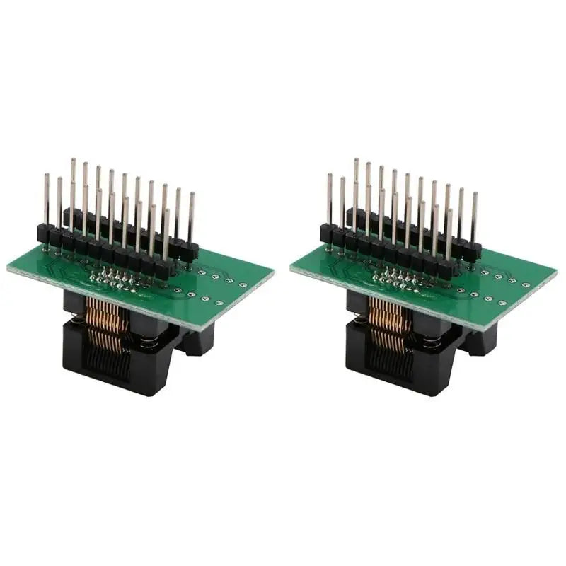 652F SSOP20 To DIP20 Chip Adapter Socket, 0.65mm Pitches, 20Pin Interfaces, 4.4mm Width, Suitable For High Density Layouts Zpaxo