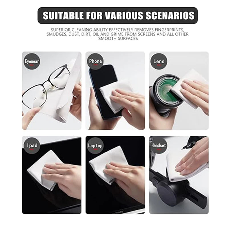 Universal 13- Screen Cleaning Cloth Protection Microfiber Liner