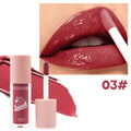 Waterproof Moisturizing Lip Gloss Mirror Water Light Glass Long Lasting Non-stick Cup Plumping Lip Makeup Liquid Lipstick Tint Zpaxo 03