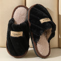 Solid Flat Heel Slippers Women Indoor Bedroom Lightweight Comfort
