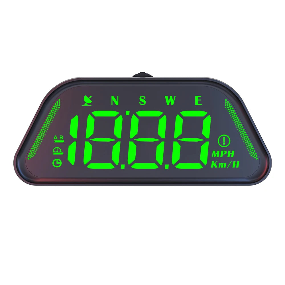Car HUD Multi Functional Head Up Display Overspeed Alarm Monitor