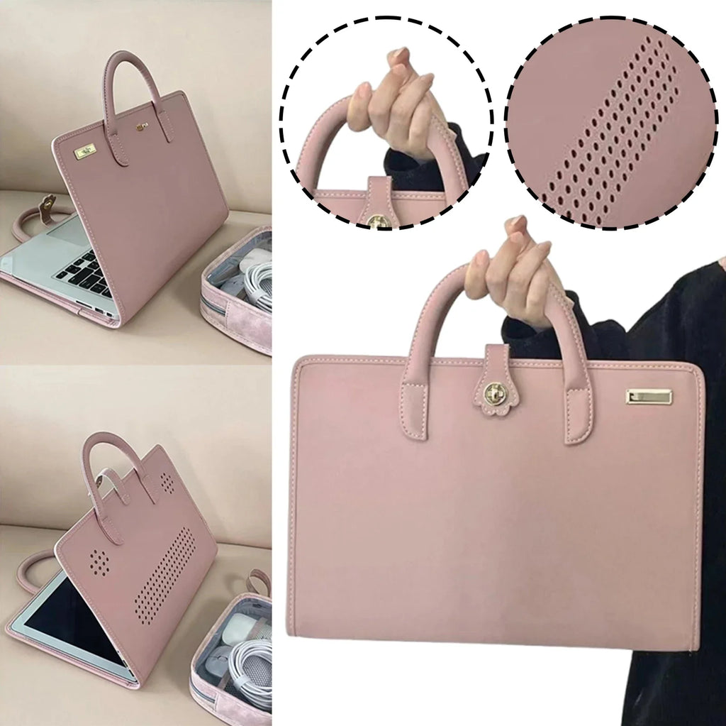 Shockproof Laptops Sleeve Case Handle Protective Laptop Macbook