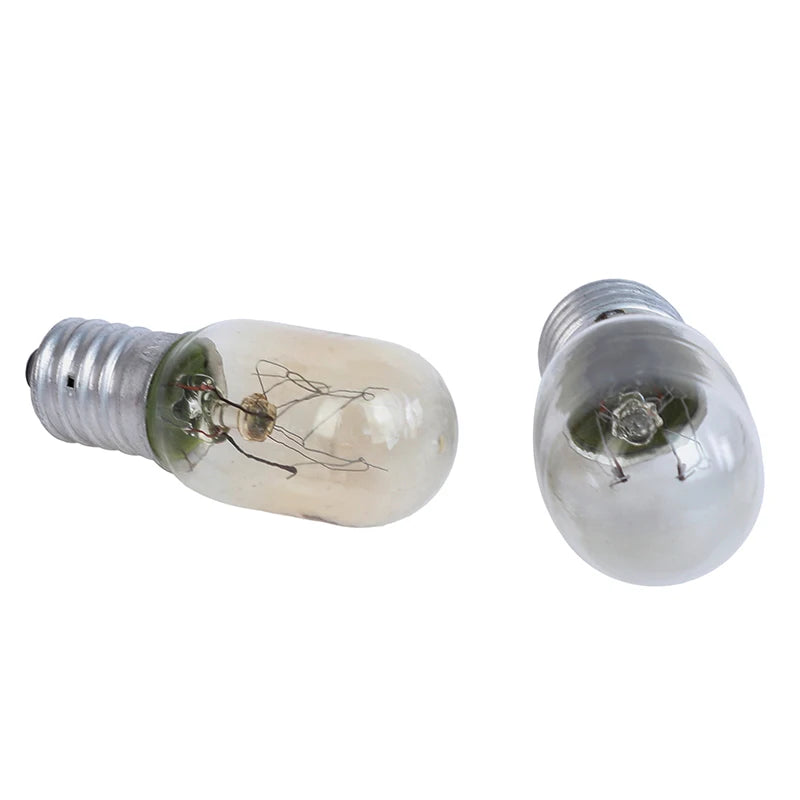 15w Refrigerator Bulb Microwave Light E12 E14 E17 Toaster Steam 230V