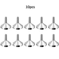 Stainless Steel Mini Funnels with Filter – 5/10 Pack Kitchen Set