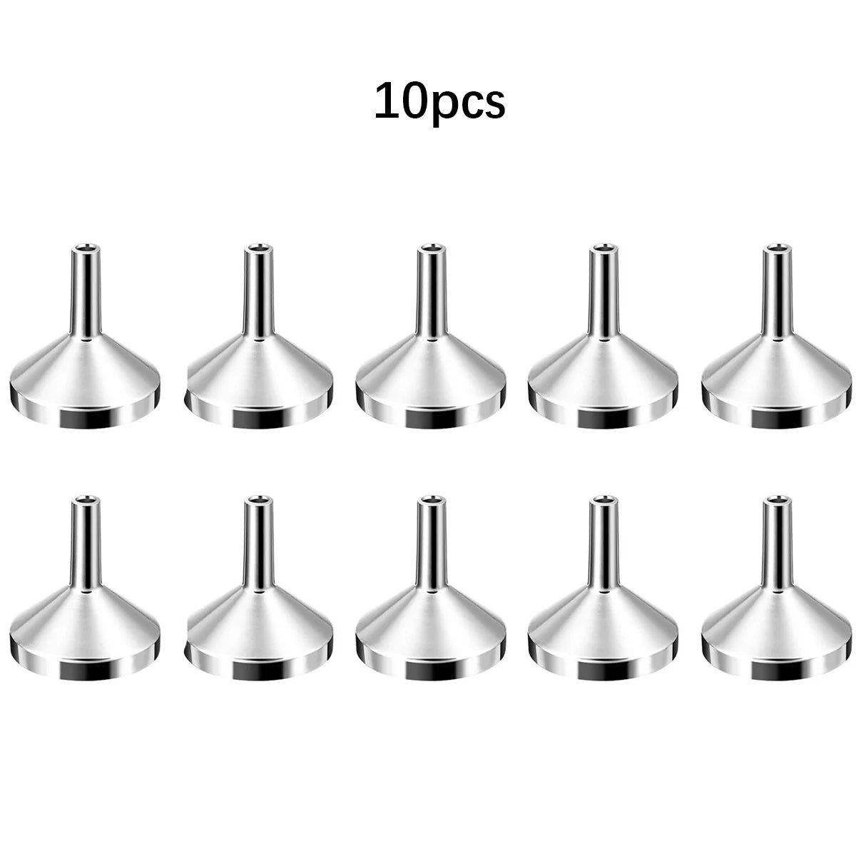 Stainless Steel Mini Funnels with Filter – 5/10 Pack Kitchen Set