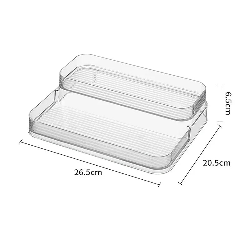 Desktop Perfume Shelf Bathroom Makeup Organizer Perfume Aromatherapy Organizer Skin Care Product Storage Rack Organizer Zpaxo white-2