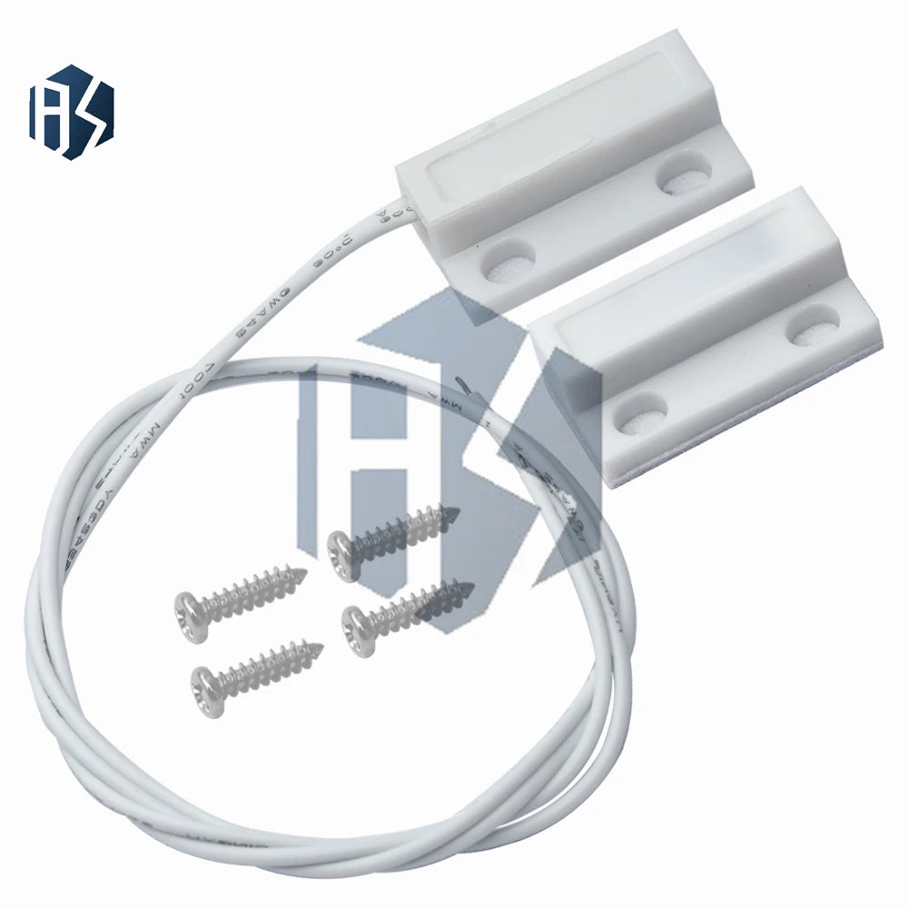 MC-38 MC38 Wired Door Window Sensor Wire Lengthen Randomly Magnetic Zpaxo