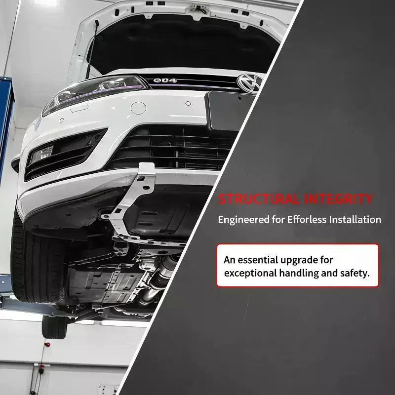 Golf 7 Front Bumper Adjustment Brackets – Stainless Steel 2-Pc