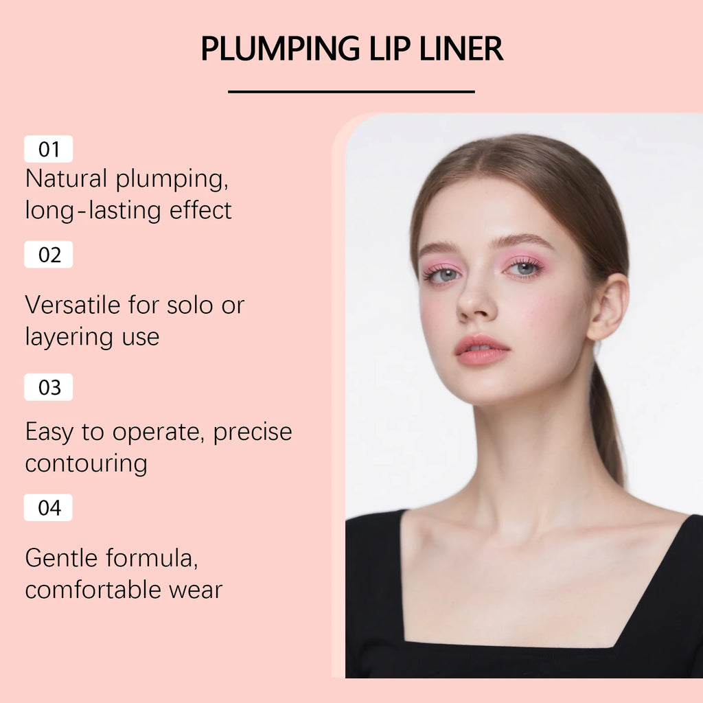 OceAura Waterproof Matte Lip Liner – Smudge Proof, Long Lasting Matte Lip Liner Zpaxo