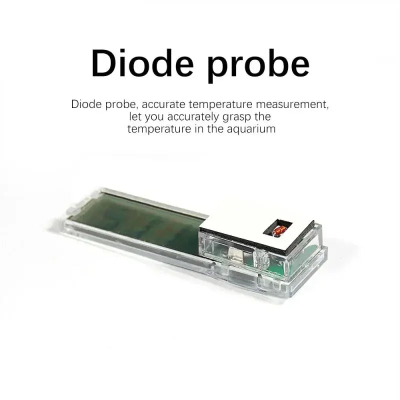 Aquarium Thermometer Electronic LCD Digital Fish Tank Temperature