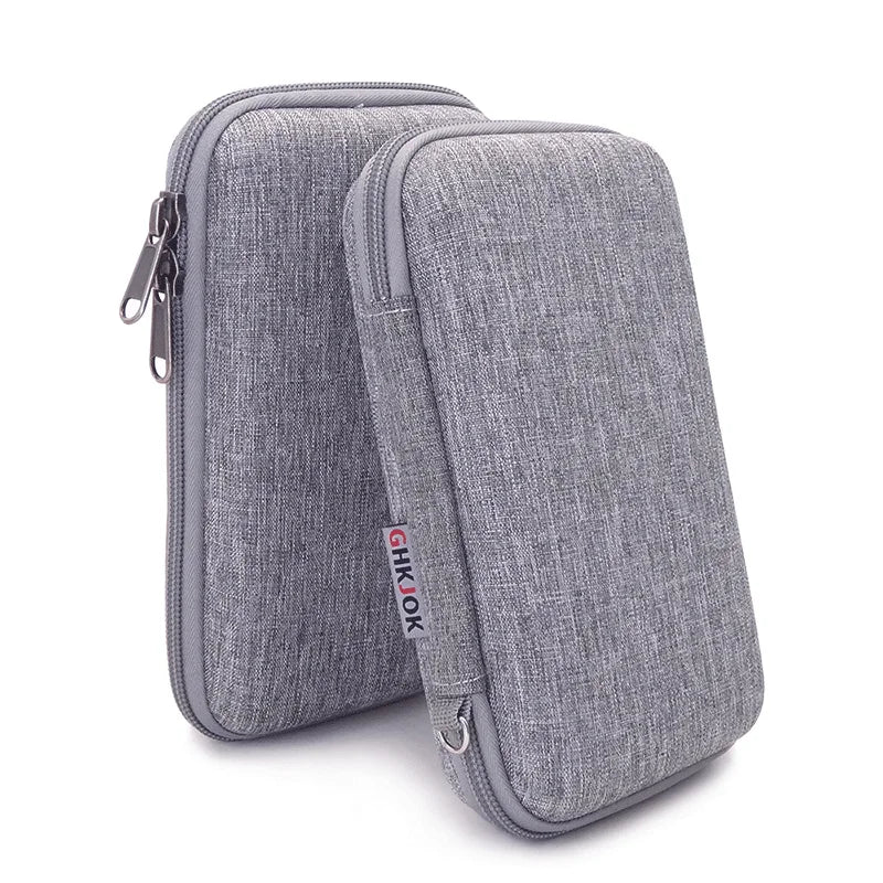 GUANHE EVA Case Protective Travel Carrying Case Cover for hard drive,SSD,Nintendo 3DS,New 3DS XL/New 3DS.LL Zpaxo