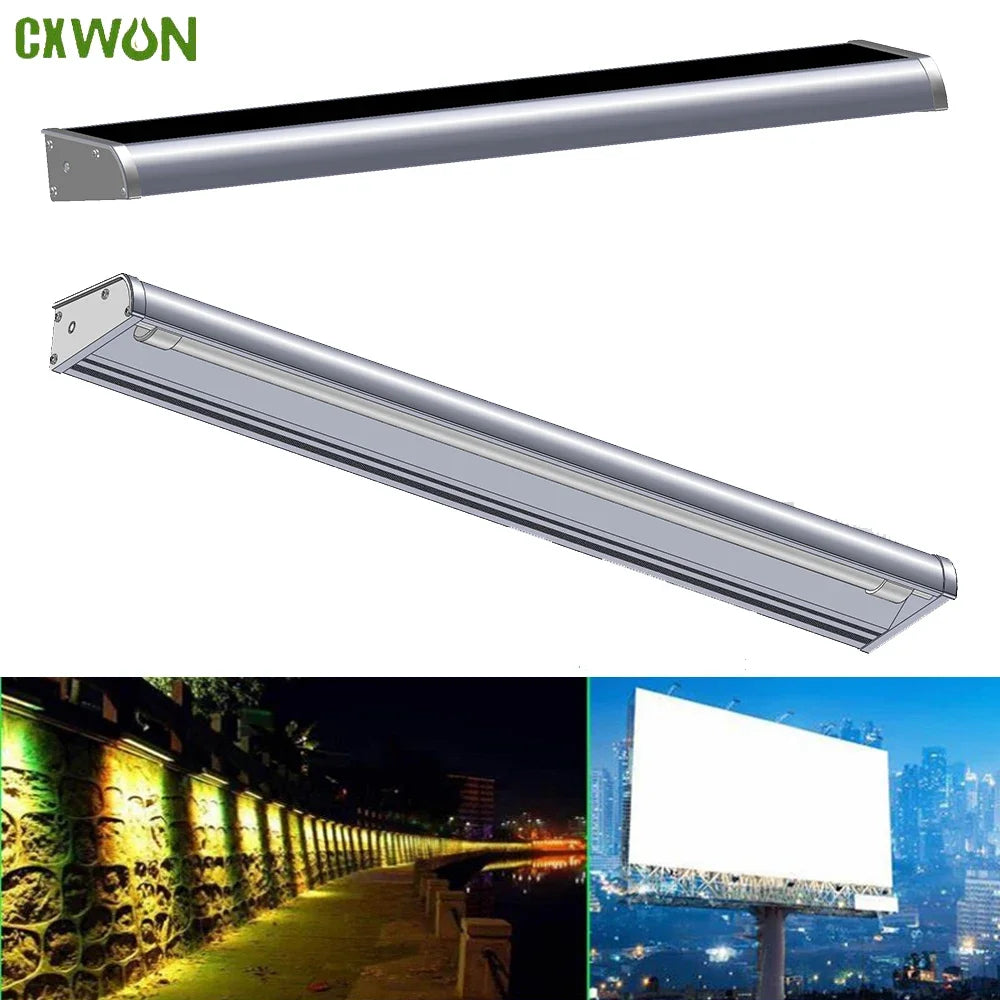 Billboard Solar Light Outdoor Lighting Work 12h Automatic Sensing Zpaxo