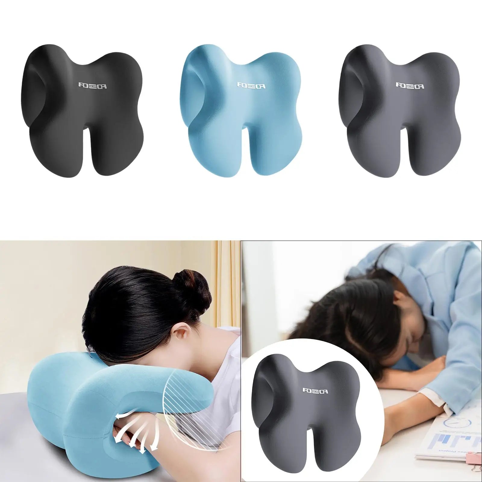 Memory Foam Neck Support Multifunction Soft Portable Chair Pillow Bed Zpaxo