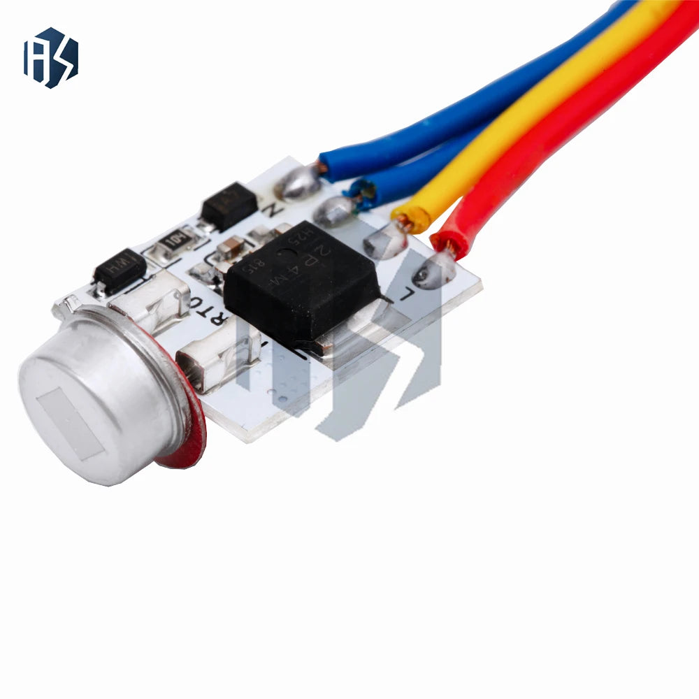 PIR Infrared Motion Sensor Switch AC85-265V 30s Delay Auto Off Zpaxo