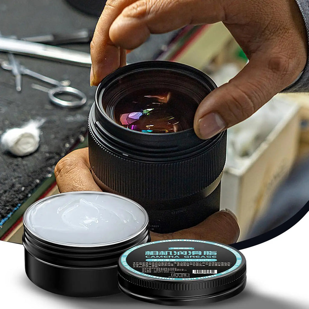 30g Camera Lens Lubricant Oil Anti-Stuttering Rust-Proof Shutter Parts For Photography Enthusiasts Quiet Mechanism Protection Zpaxo Default Title