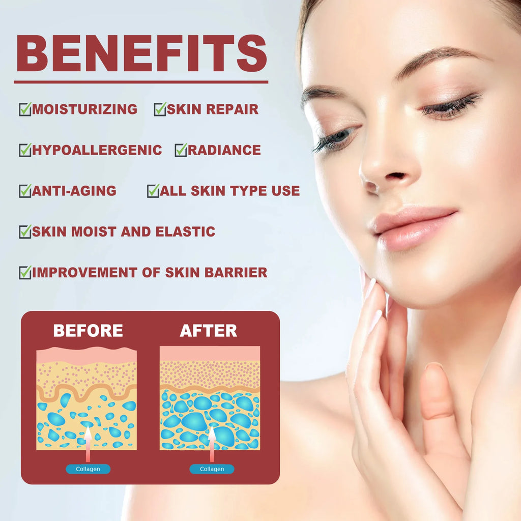 Collagen Membrane Facial Mask – Anti-Aging Skin Tightening Set Collagen Face Mask Zpaxo