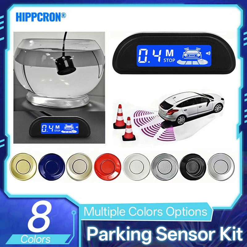 Hippcron Parking Sensor Car Reverse Backup System Accessory Buzzer