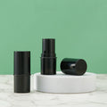 Refillable Lipstick Tube Lip Balm Container Empty Cosmetic Containers Zpaxo Black