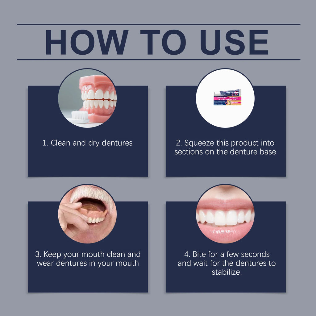 Thermoplastic Denture Adhesive – Extra Hold Secure Fit 20g Denture Adhesive Zpaxo