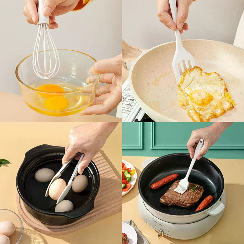 3 4 Silicone Baking Cake Cream Spatula Scraper Kitchen Household Egg Zpaxo