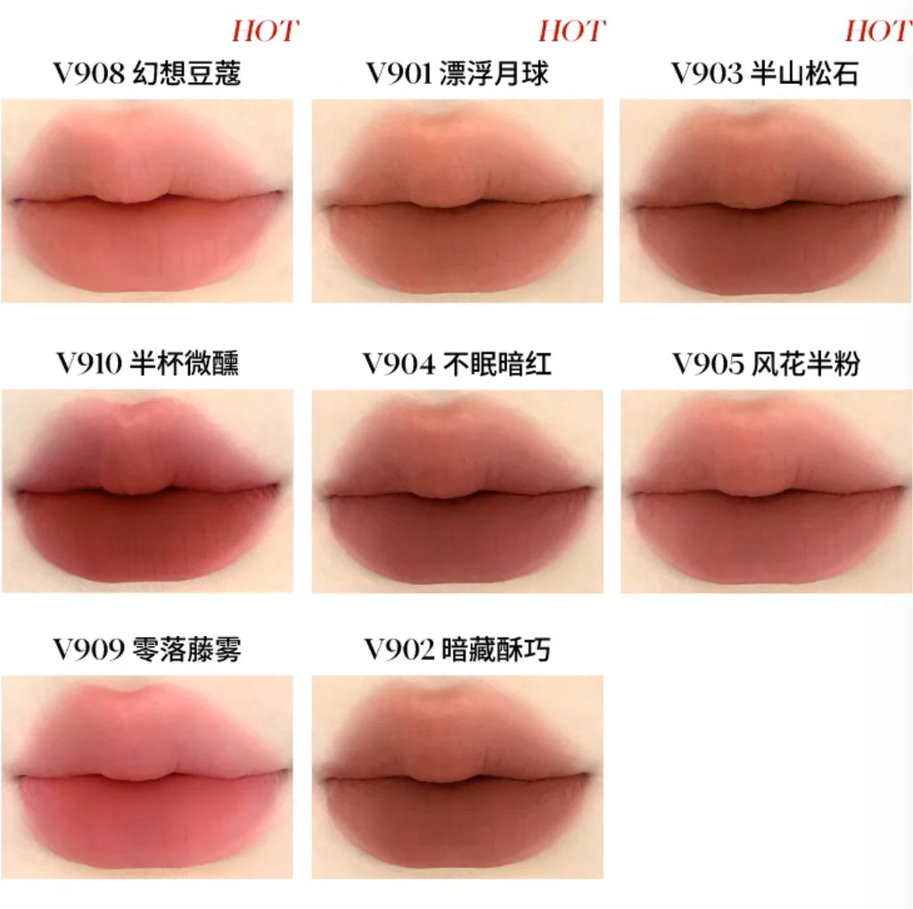 JOOCYEE Lip Gloss GLAZED ROUGE MATTE 2 Effect Lipstick Moisturizer Zpaxo