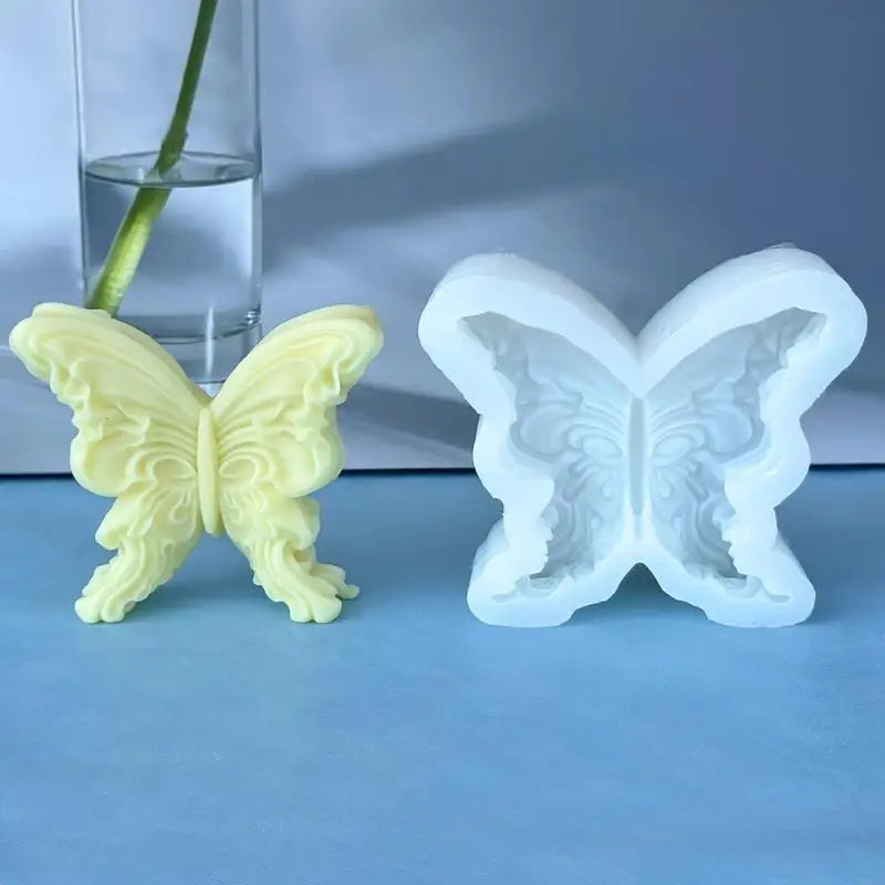 Silicone Mould Butterfly Scented Molds Casting Craft Supplies Baking