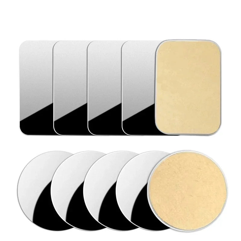 5pcs Magnetic Metal Plate Magnetic Car Phone Metal Plate Disk Universal Metal Disk Sticker Mount Mobile Phone For iPhone Xiaomi Zpaxo